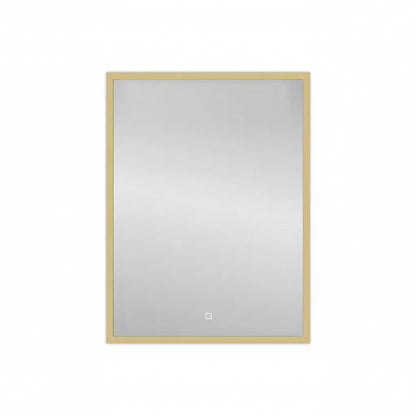 Spiegel Nuvem rechthoek met led verlichting 80x60 of 60, 100, 120 x80 cm moderne badkamer SaniSupreme Sanisupreme
