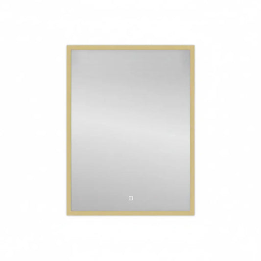 Spiegel Nuvem rechthoek met led verlichting 80x60 of 60, 100, 120 x80 cm moderne badkamer SaniSupreme Sanisupreme