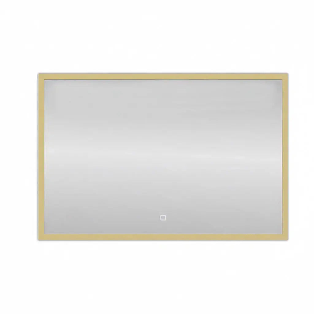 Spiegel Nuvem rechthoek met led verlichting 80x60 of 60, 100, 120 x80 cm moderne badkamer SaniSupreme Sanisupreme