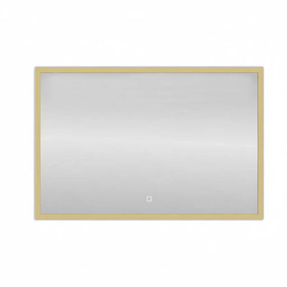 Spiegel Nuvem rechthoek met led verlichting 80x60 of 60, 100, 120 x80 cm moderne badkamer SaniSupreme Sanisupreme