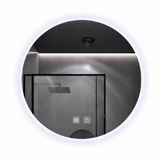 Spiegel_Selene_rond_met_LED_verlichting_en_verwarming_100_cm_Kleurtemperatuur_LED_3500-6500K_SaniSupreme_achtergrondwit