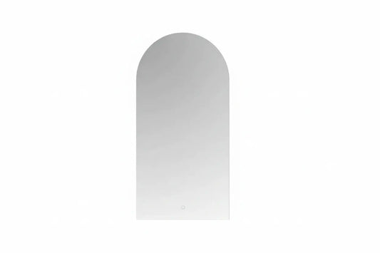 Spiegel Specchio ad Arco ovaal met led verlichting en dimbaar 100x50cm SaniSupreme