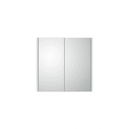 Badmeubel Set Abruzzo wastafel en spiegelkast 60 cm Wit SaniSupreme Sanisupreme