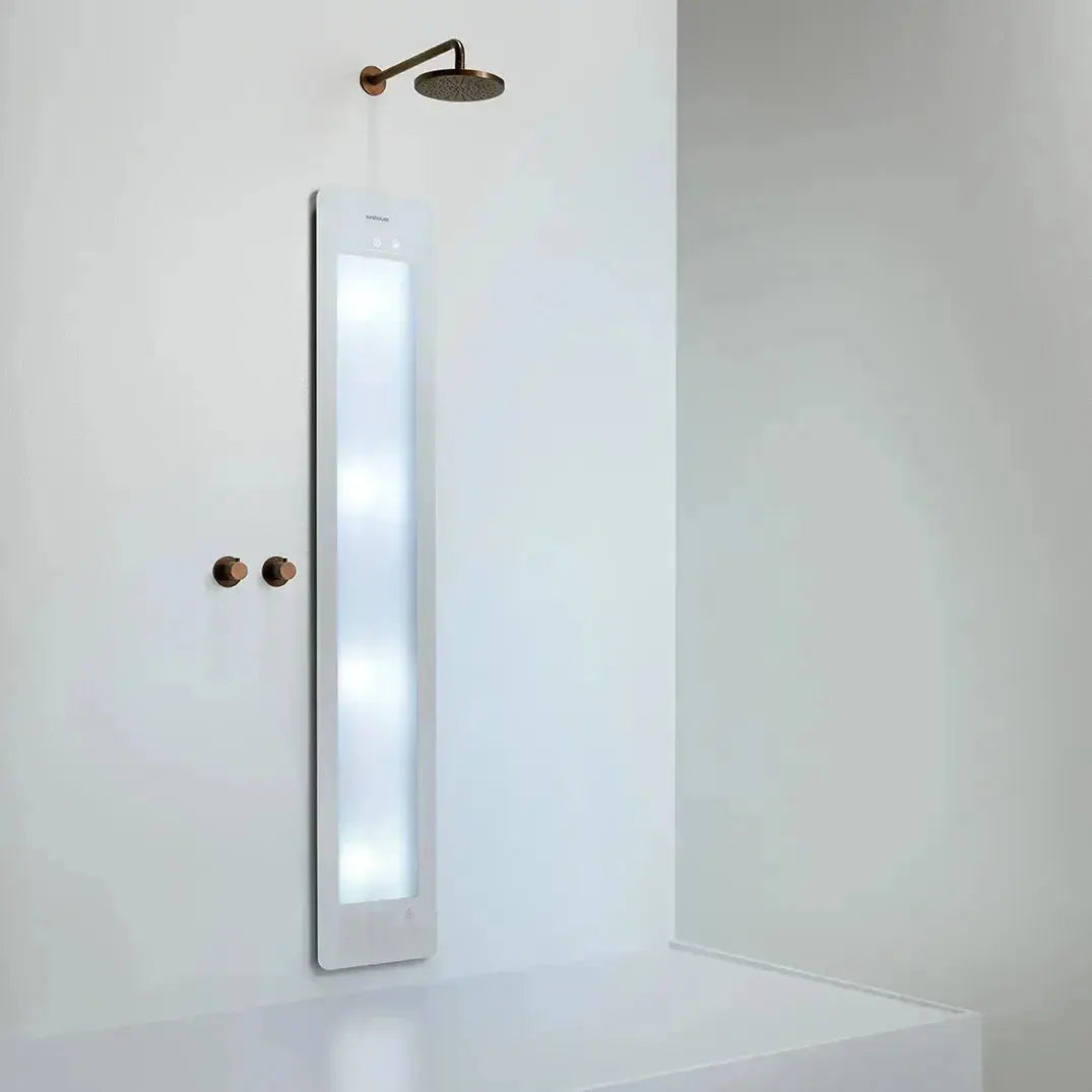 Sunshower Plus White Inbouw Wellnesspaneel met infrarood en UV-licht