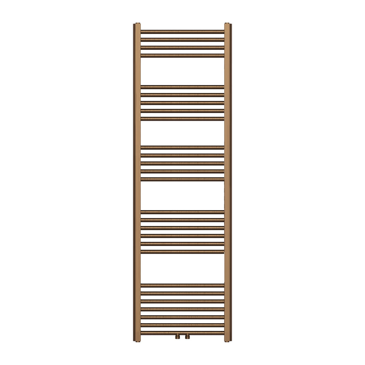 Thermessa handdoekradiator 160 × 50 cm 721W geborsteld bruin brons SaniSupreme