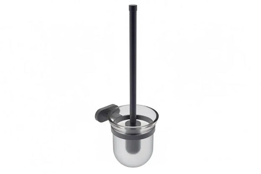 Toiletborstel hangend 34 cm SaniSupreme Blackie Mat Zwart