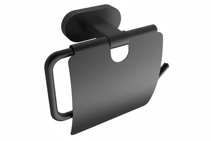 Toiletrolhouder SaniSupreme Linea Zwart 18x16 cm
