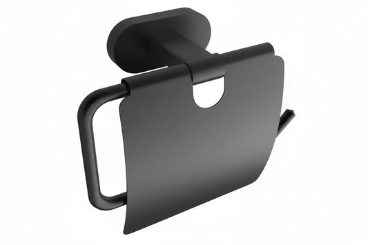 Toiletrolhouder SaniSupreme Linea Zwart 18x16 cm