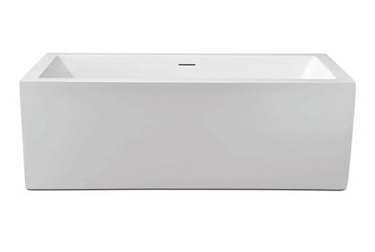 Valaris 180 cm vrijstaand bad Glans Wit