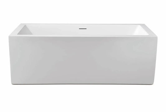 Valaris 180 cm vrijstaand bad Glans Wit