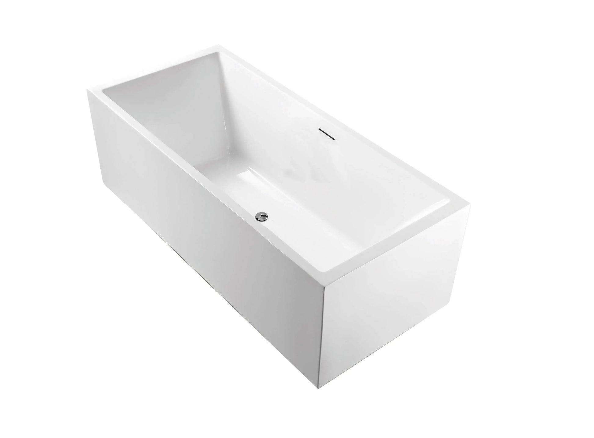 Valaris 180 cm vrijstaand bad Glans Wit