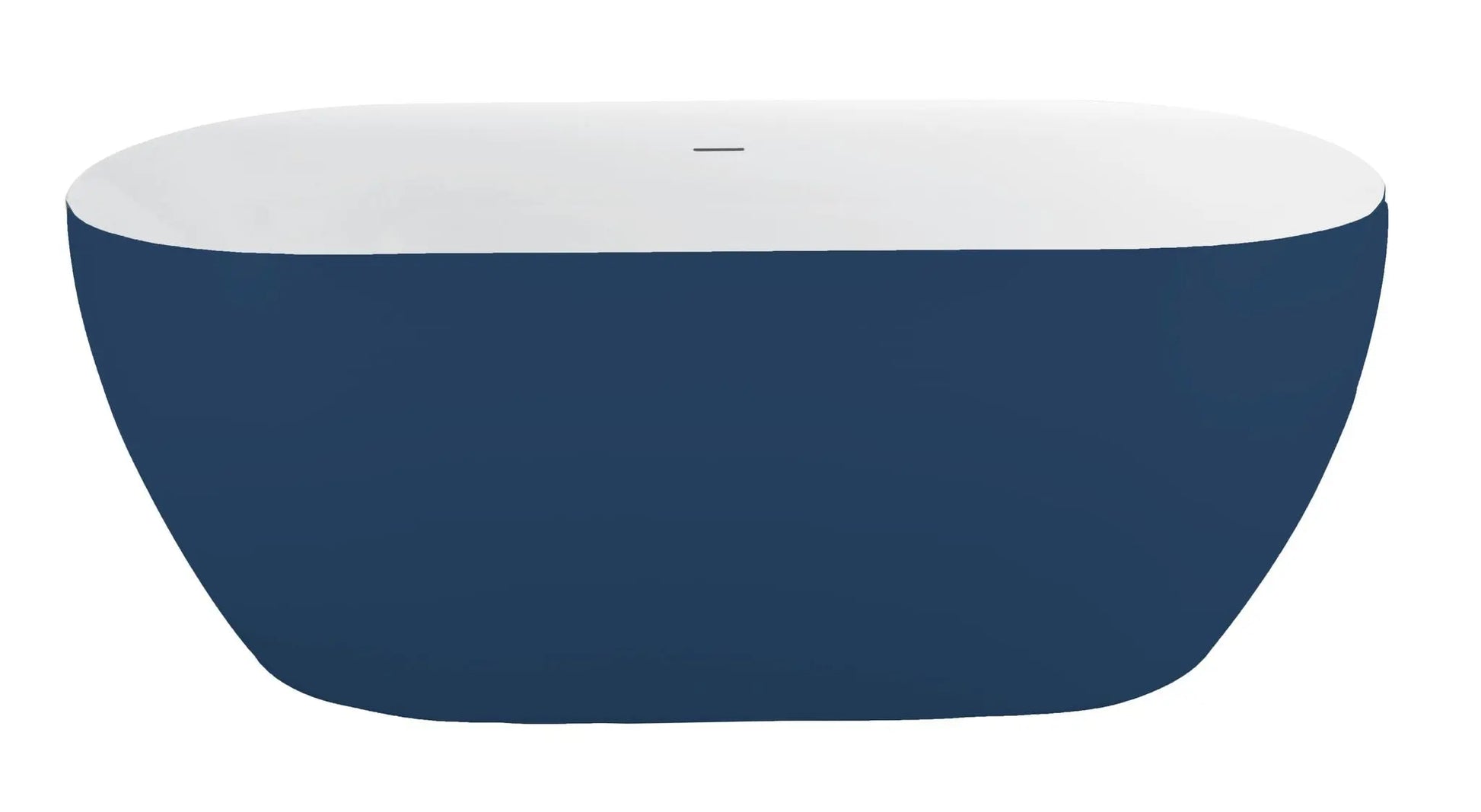 Vrijstaand bad Lunaris Solara Azure  178 cm – luxe design ligbad