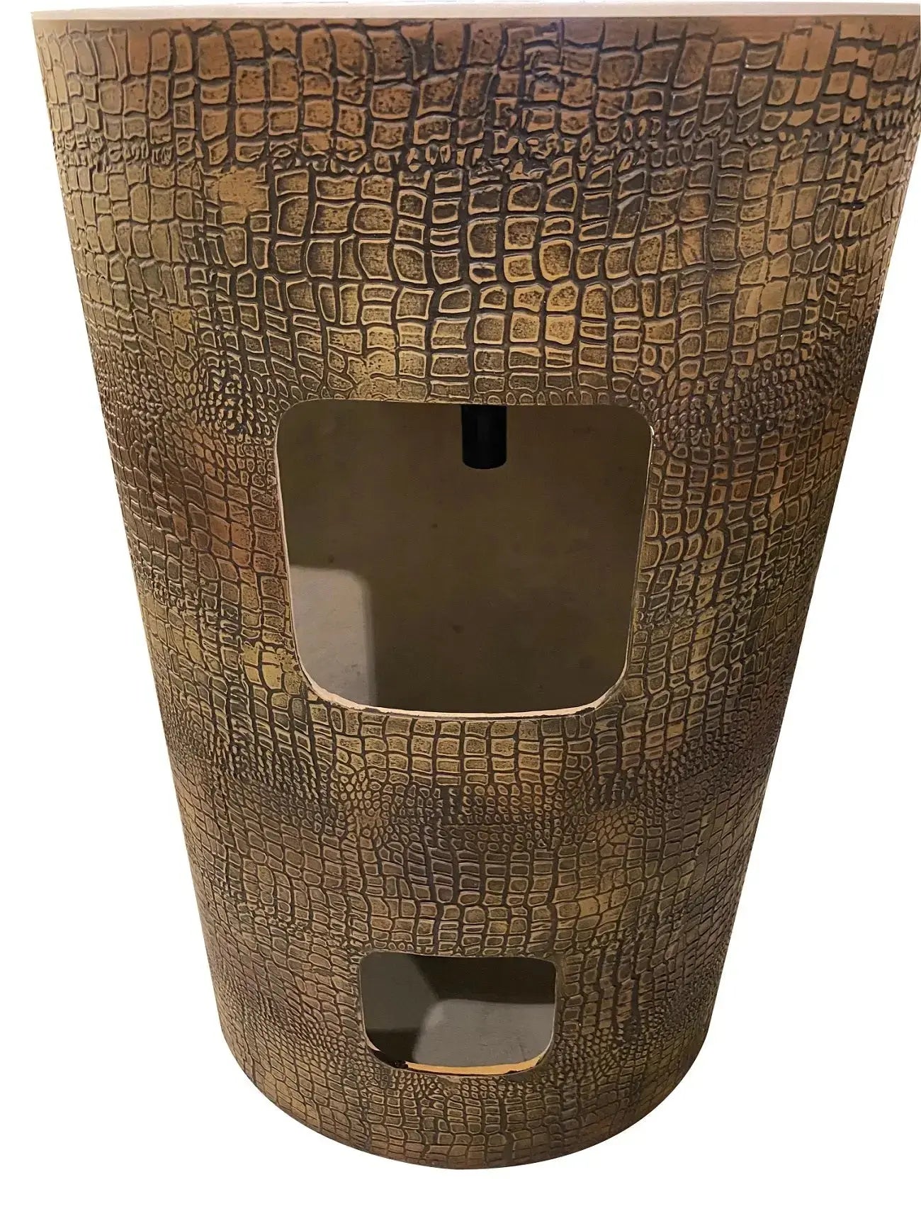 Waskom 85x50x38 Croco Wash First Bruin ovaal SaniSupreme Sanisupreme