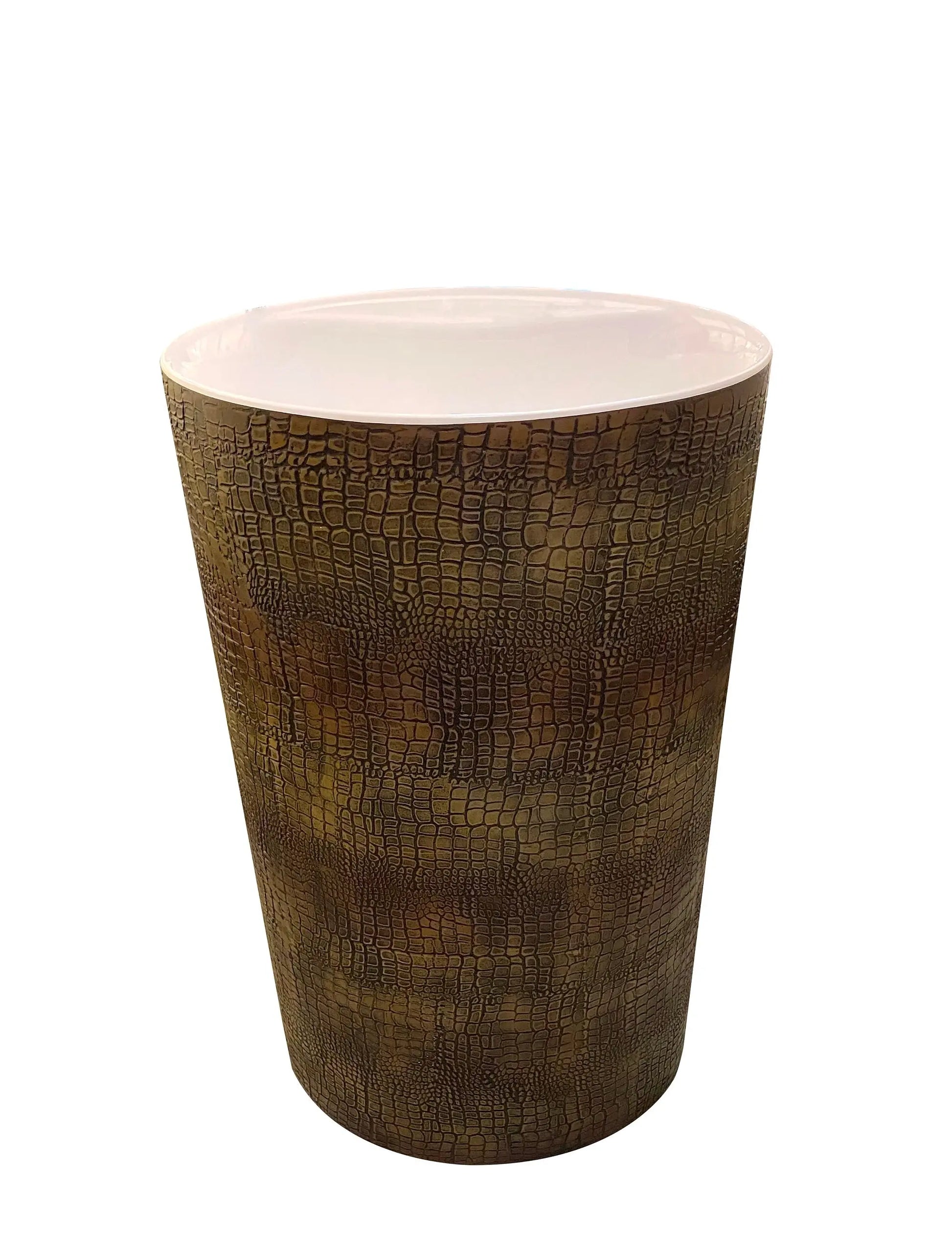 Waskom 85x50x38 Croco Wash First Bruin ovaal SaniSupreme