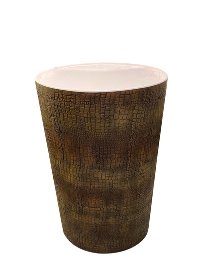 Waskom 85x50x38 Croco Wash First Bruin ovaal SaniSupreme