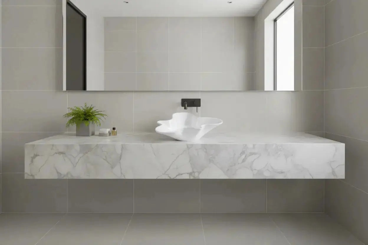 Waskom Fiorasa Keramiek 51x49x13 Glans wit SaniSupreme