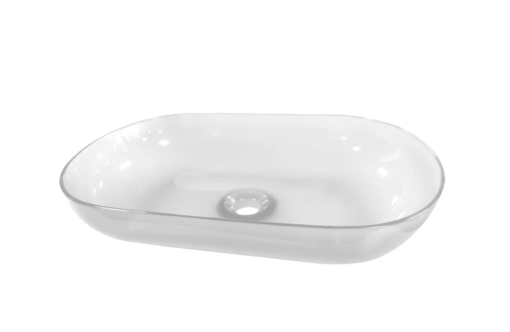 Waskom van Resin (hars) Transpa Clear 54x34x12 SaniSupreme