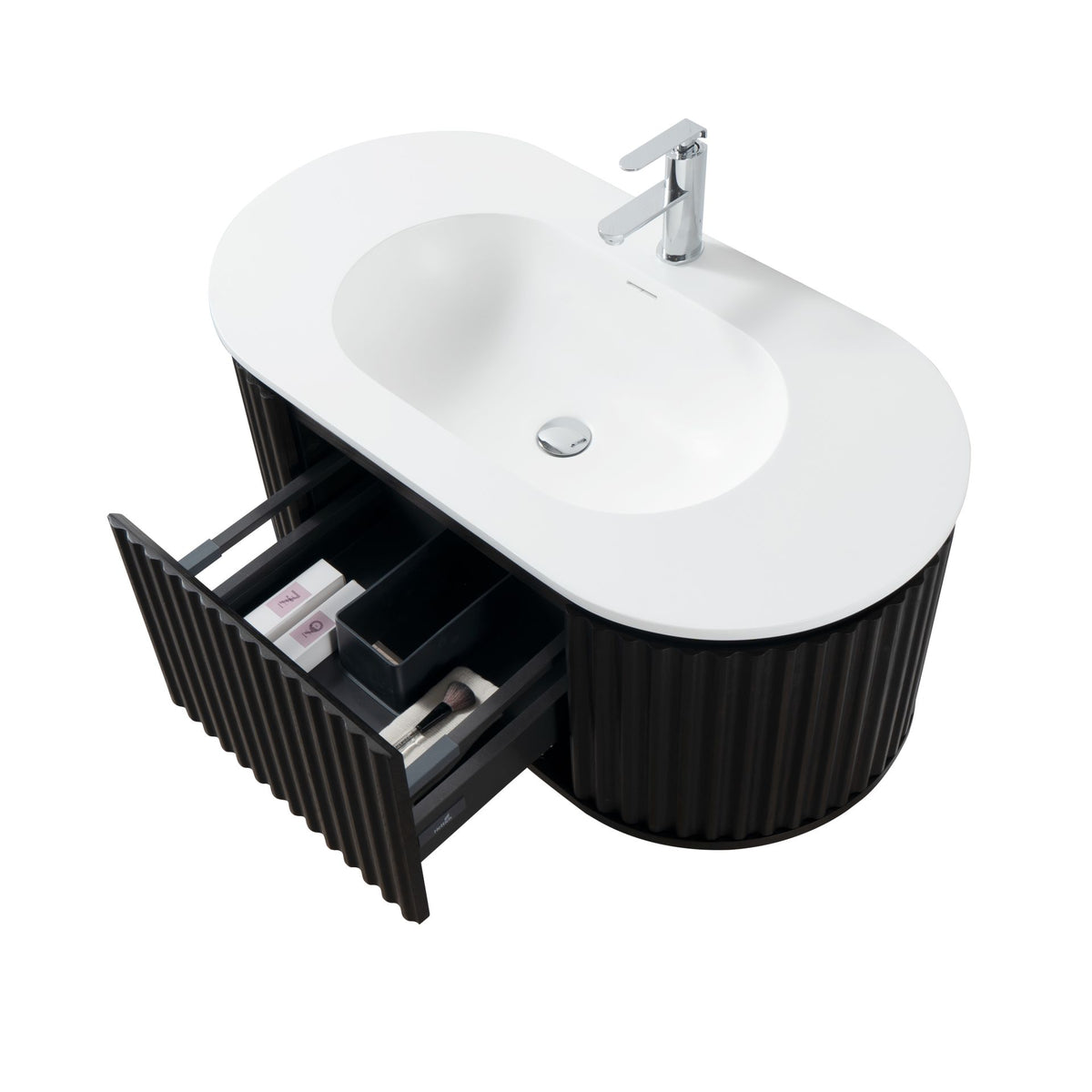 Wastafelonderkast_Arvena_120_cm_Zwart_Eiken_Greeploos_SaniSupreme8