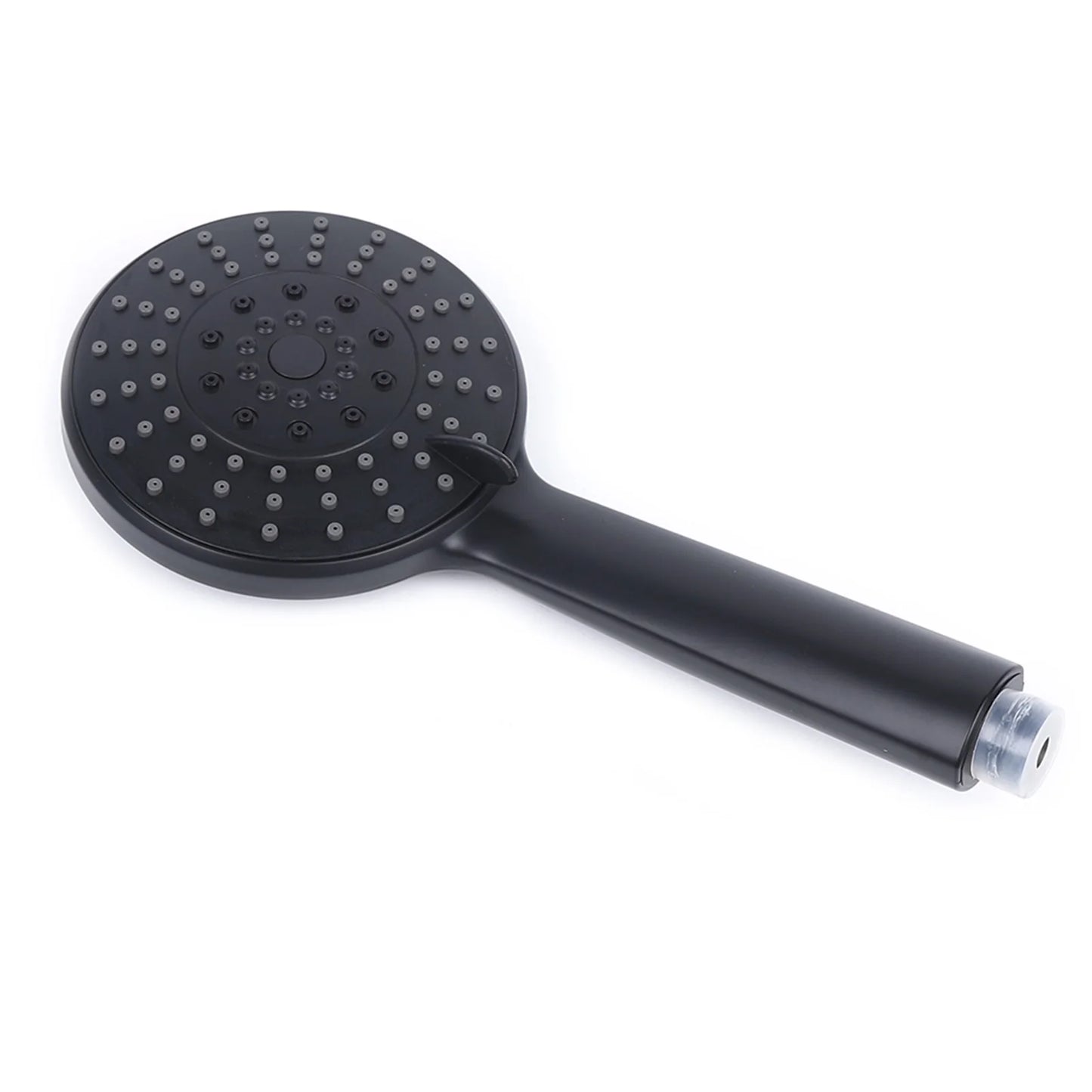 SaniSupreme Aloni Missouri ensemble de douche en saillie 8 pouces douche à effet pluie noir mat rond