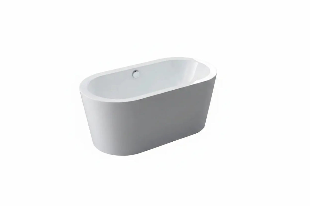 ACTIE SaniSupreme Aloni vrijstaand bad Rondo acryl 160 x 75 x 60 cm. ovaal glans finish SaniSupreme