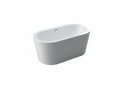 ACTIE SaniSupreme Aloni vrijstaand bad Rondo acryl 160 x 75 x 60 cm. ovaal glans finish SaniSupreme
