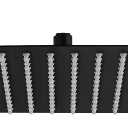 AKTIE SaniSupreme Doucheset Manhattan Premium Plafond 40x80 cm regendouche vierkant 2 - weg zwart inbouw