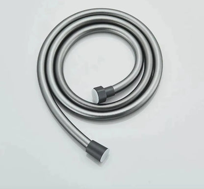 AKTIE SaniSupreme Montana Premium opbouw bad doucheset 4 - weg met baduitloop en bidet regendouche 28x18 cm Gunmetal grijs