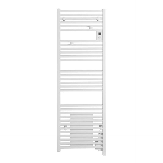 Badkamer Elektrische Digitale Radiator Handdoekverwarming met extra Blower Droogfunctie 2000W - 1837 X 550 SkyLine Wit