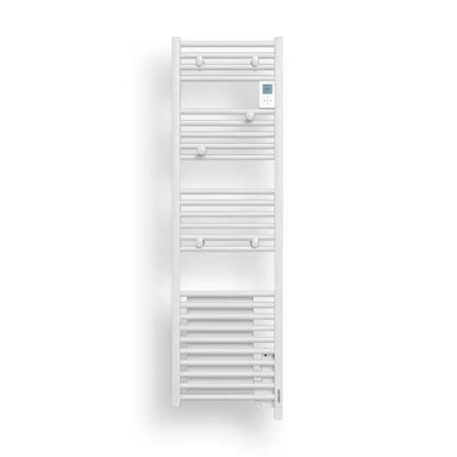 Badkamer Elektrische Digitale Radiator Handdoekverwarming met extra Blower Droogfunctie 2000W - 1837 X 550 SkyLine Wit