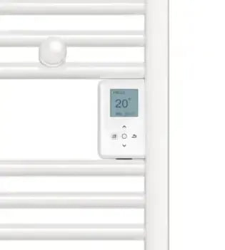 Badkamer Elektrische Radiator Handdoekverwarming 985W - 1700 X 500 SkyLine Wit