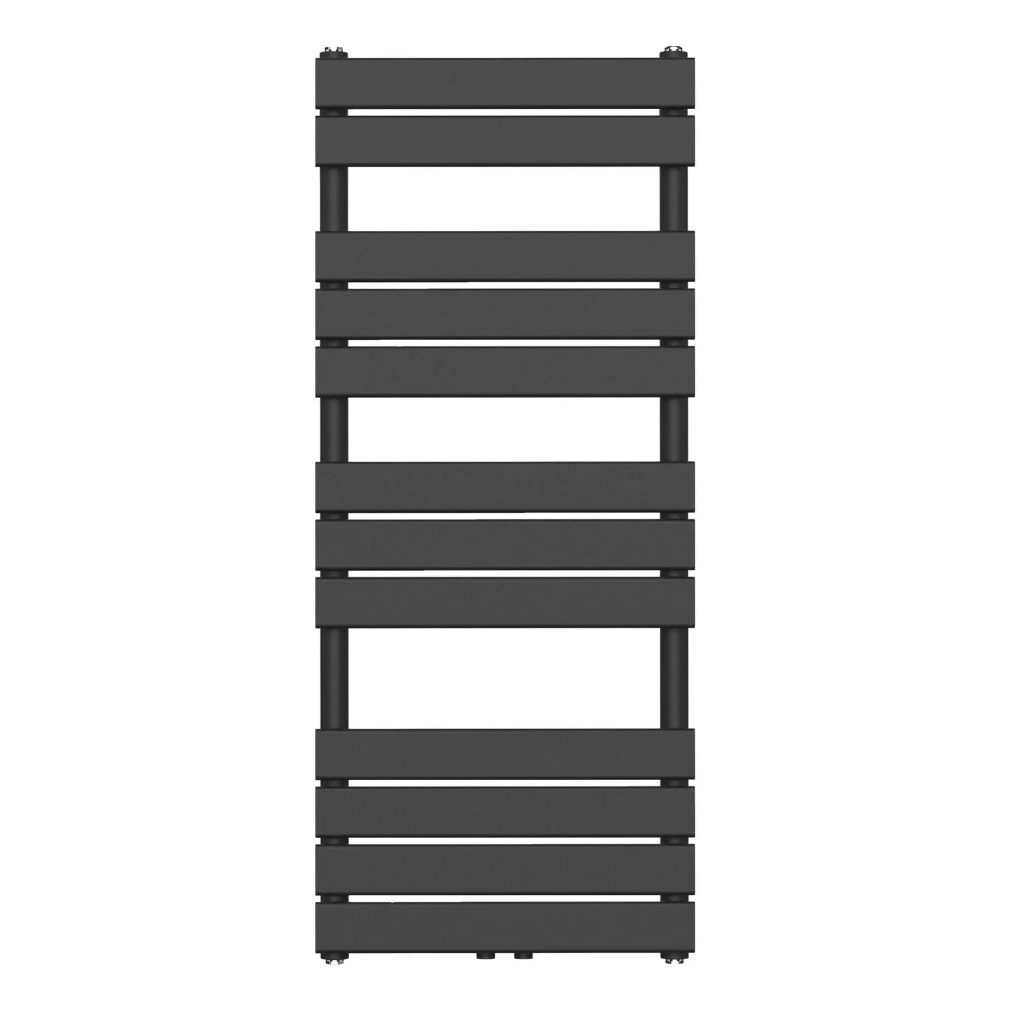 Badkamer Radiator Handdoekverwarming 1200 x 500 Mat Zwart