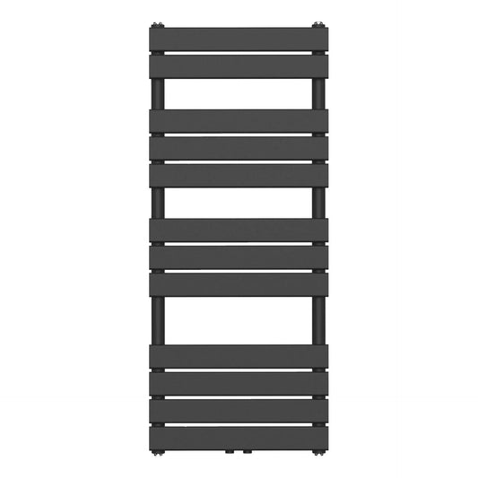 Badkamer Radiator Handdoekverwarming 1200 x 500 Mat Zwart