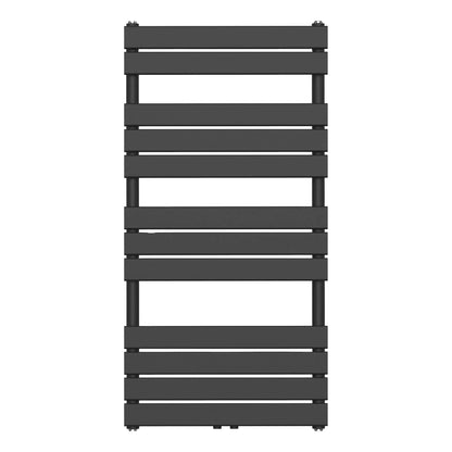 Badkamer Radiator Handdoekverwarming 1200 x 600 Mat Zwart