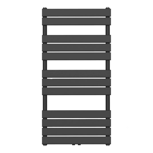 Badkamer Radiator Handdoekverwarming 1200 x 600 Mat Zwart