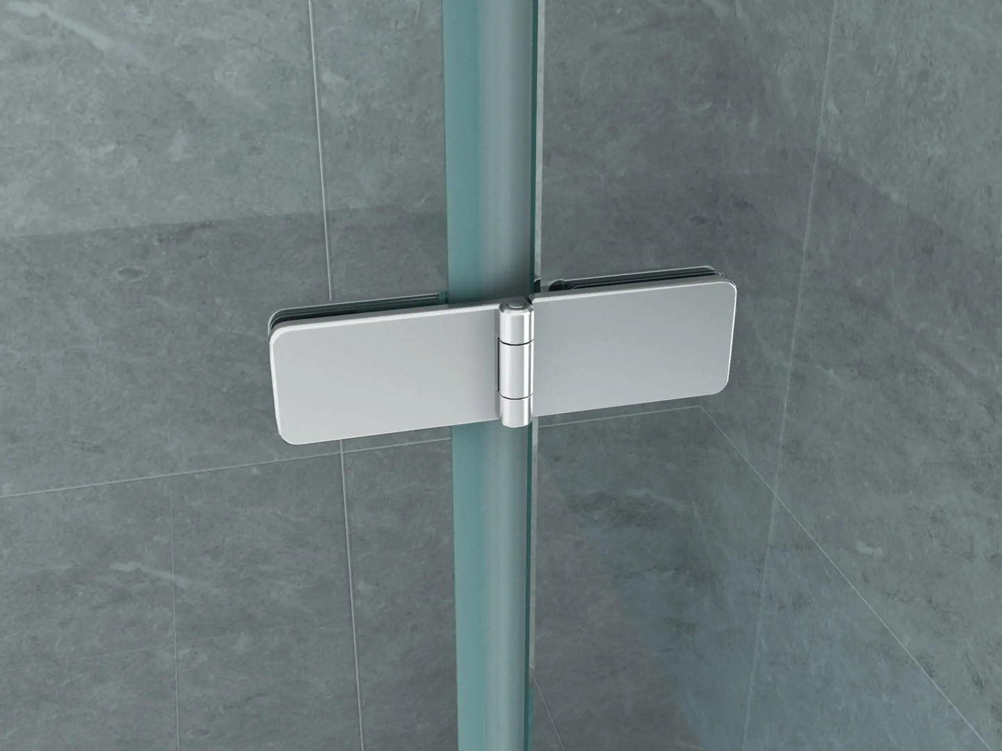 Badwand Douchewand Sanisupreme WellnessLine Series 130X140 CM Veiligheidsglas 8 MM Helder Glas Vlak