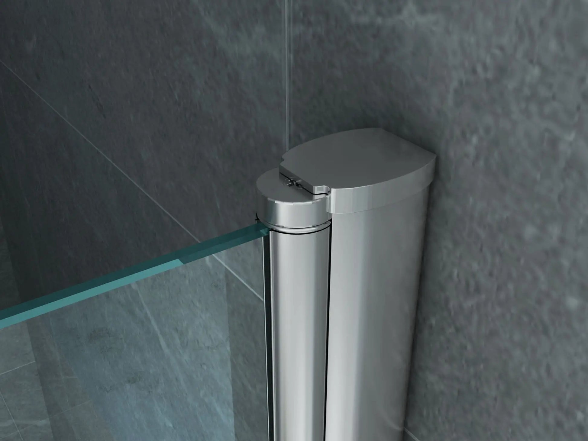 Badwand Douchewand Sanisupreme WellnessLine Series 130X140 CM Veiligheidsglas 8 MM Helder Glas Vlak