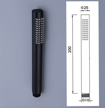 BESTE KEUS: SaniSupreme® Inbouw Doucheset Malaga Blackline Premium- 2 weg 16 inch. regendouche rond - rechthoek mat zwart