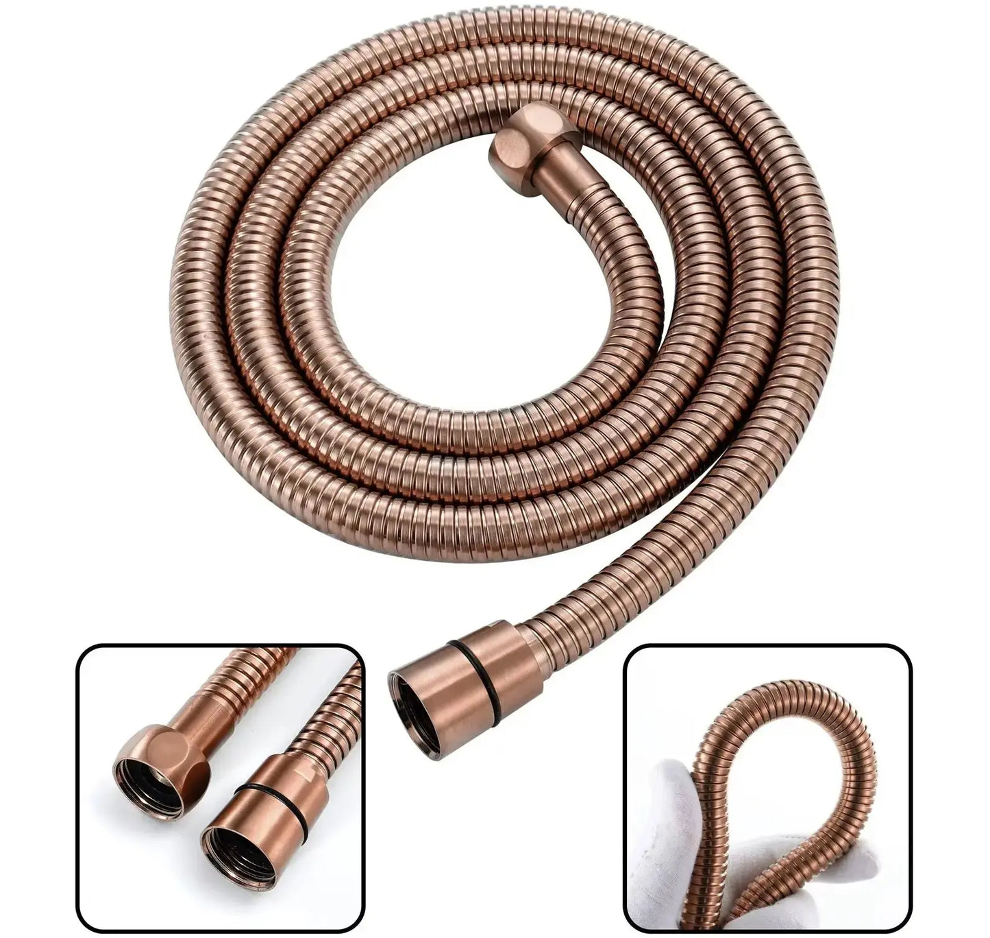 ProLine Bidet handdouche komplete set geborsteld koper koud water SaniSupreme