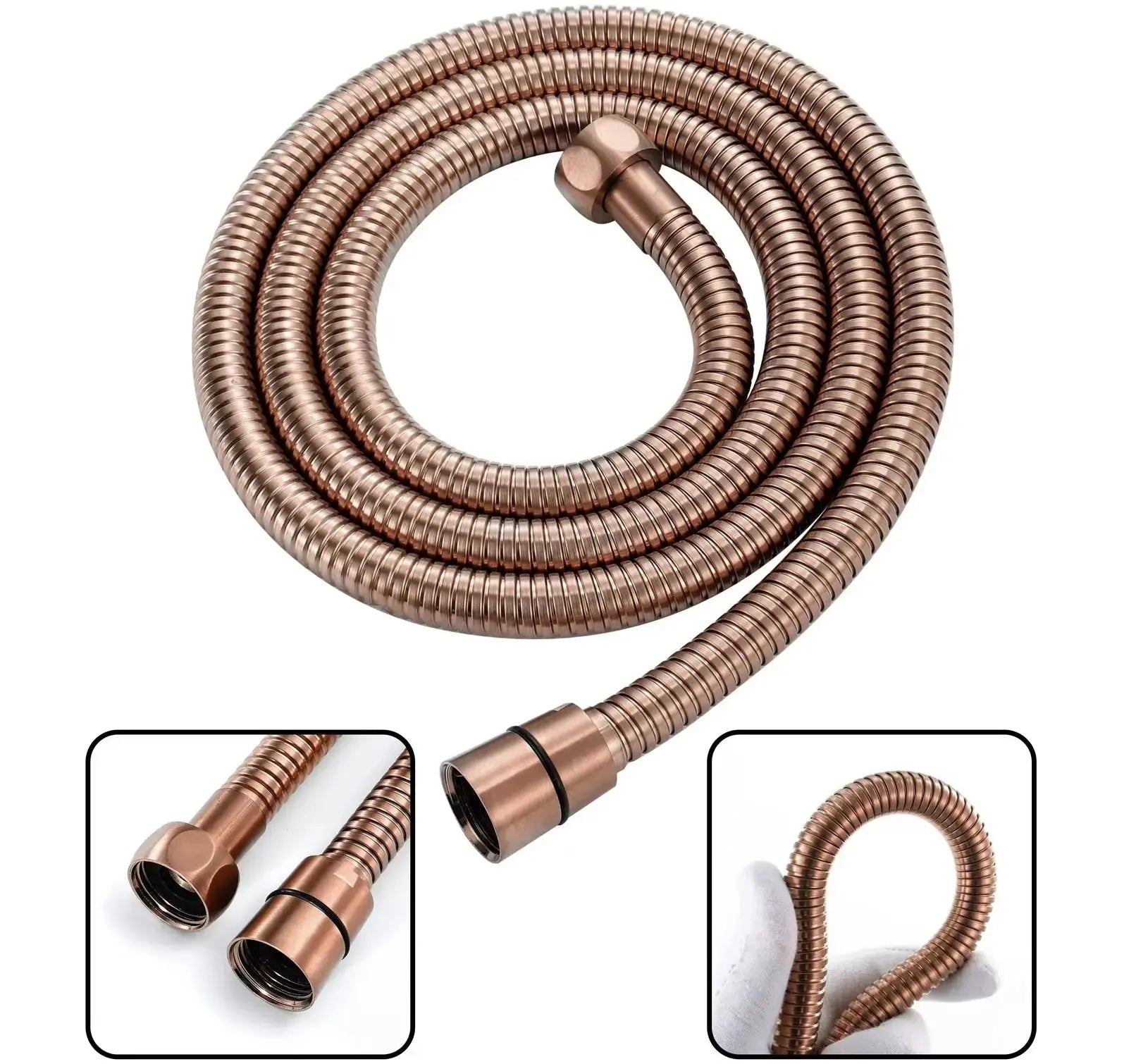 ProLine Bidet handdouche komplete set geborsteld koper koud water SaniSupreme