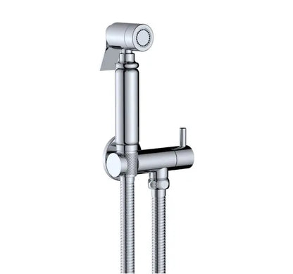 WC bidet sproeier ProLine set rond in Chroom SaniSupreme