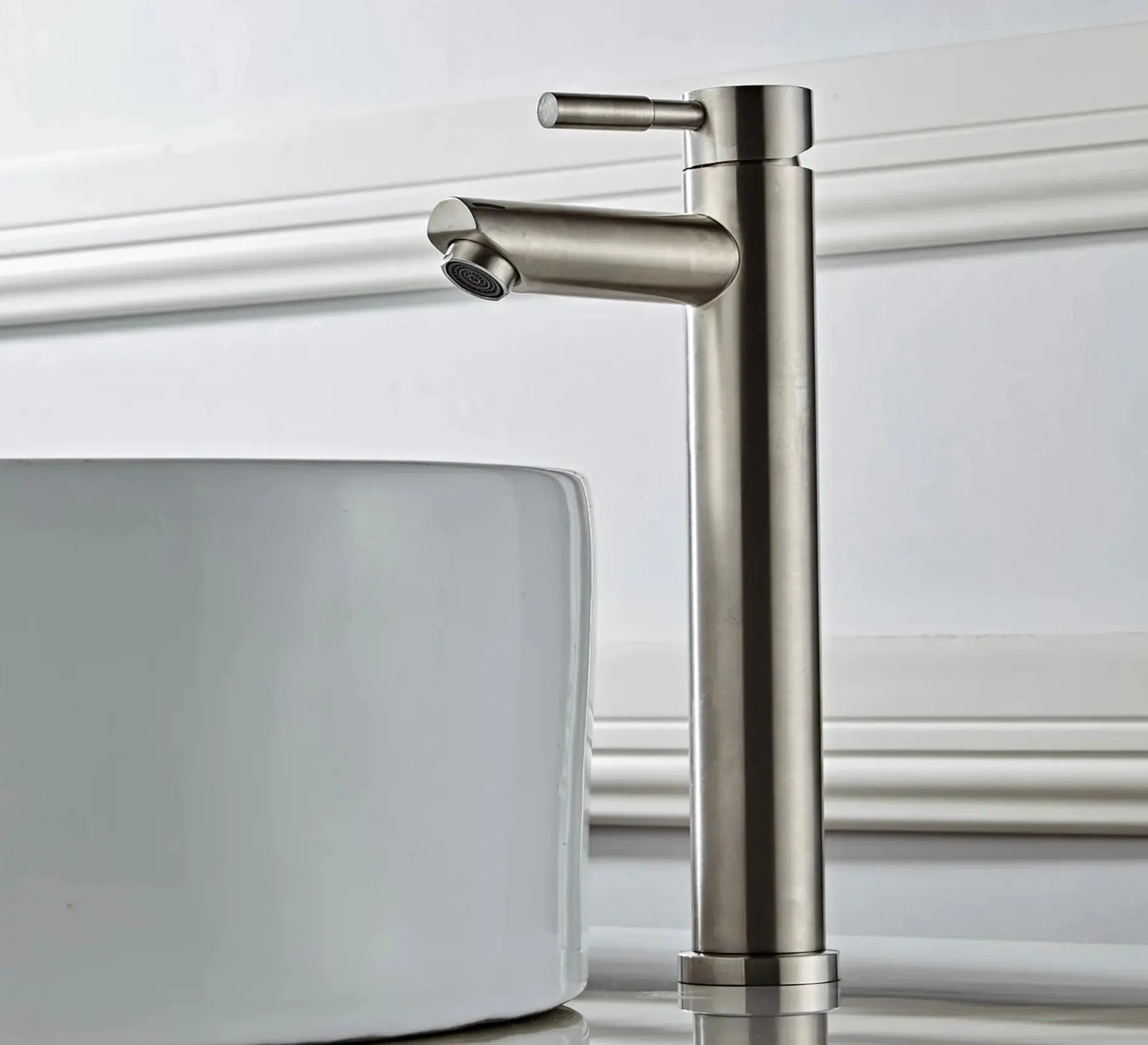 Cassano RVS wastafelkraan