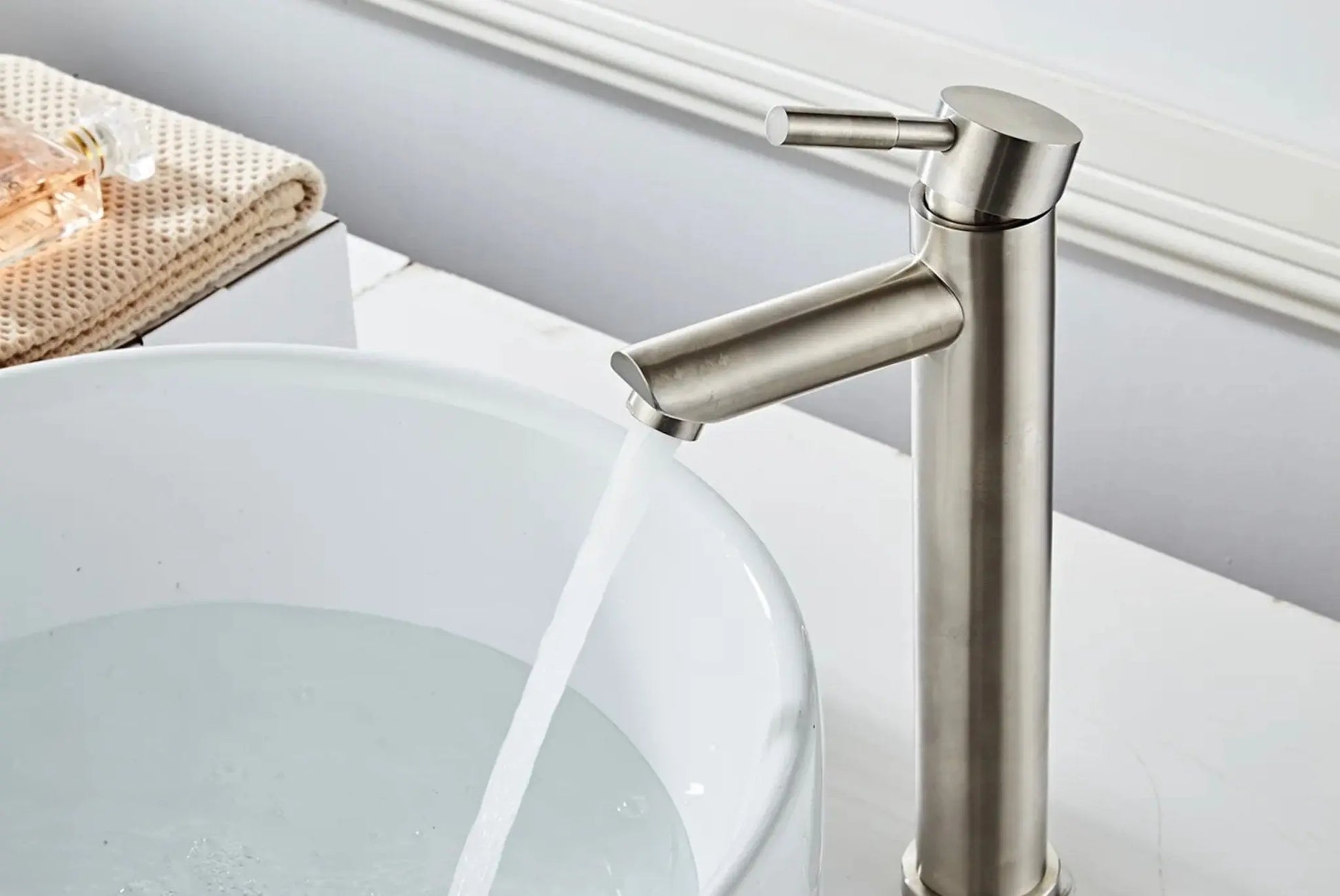 Cassano RVS wastafelkraan