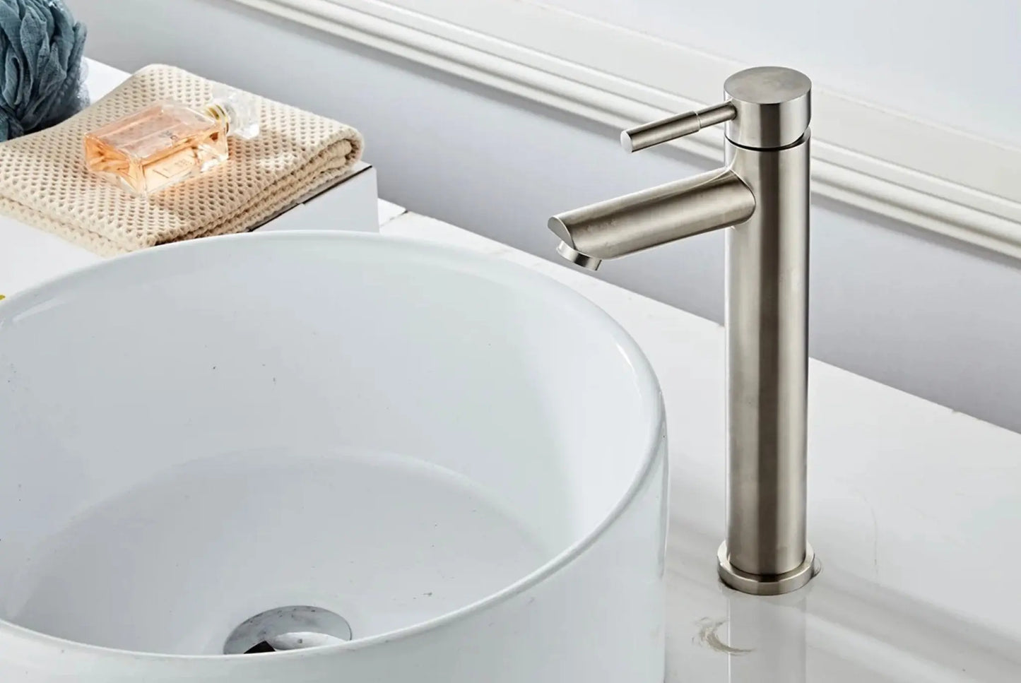 Cassano RVS wastafelkraan