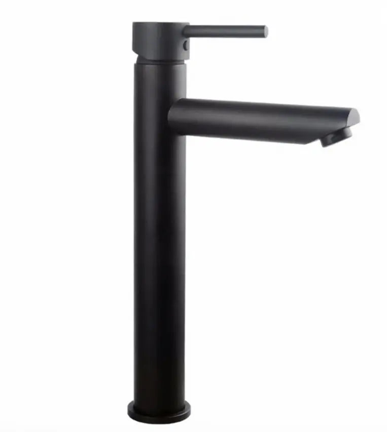 Cassano Zwart wastafelkraan