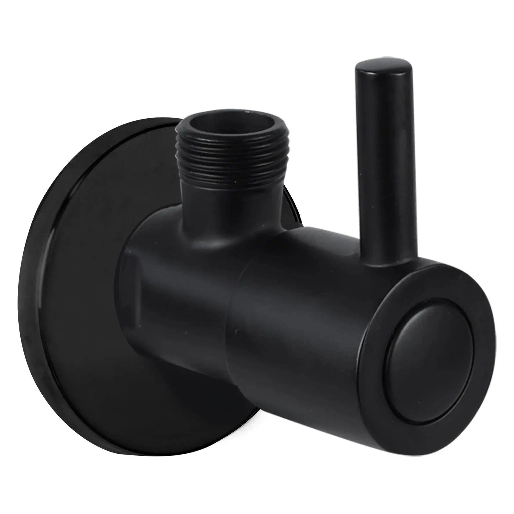 SaniSupreme Hoekstopkraan Mat zwart Sanisupreme