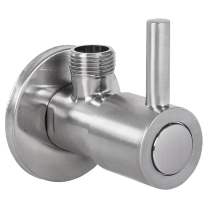 SaniSupreme Hoekstopkraan Mat Chroom RVS Sanisupreme