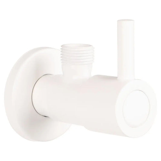 SaniSupreme Hoekstopkraan Mat Wit Sanisupreme