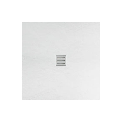 Douchebak SaniSupreme Acryl Mat Wit 90 x 90 cm