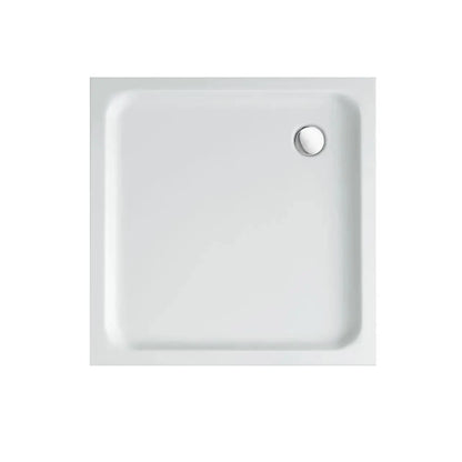 Douchebak SaniSupreme Acryl Vierkante Douchebak Wit 80 x 80 x 15 cm