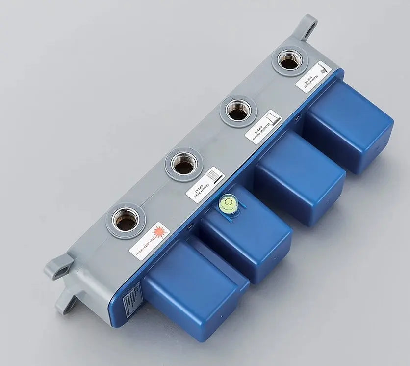 SaniSupreme Plafond 3 weg Thermostatische Doucheset La Paz Mat Zwart Sanisupreme